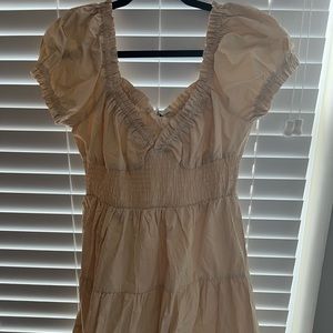 Princess Polly Beige Daniela Dress